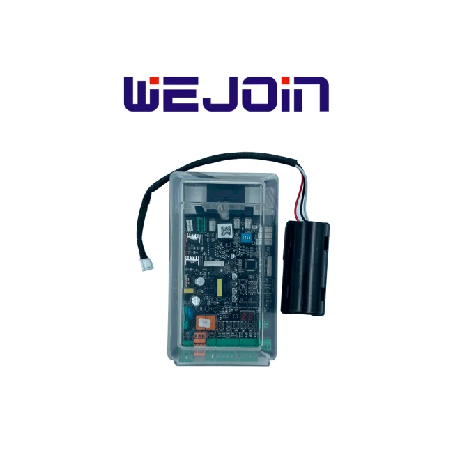 WEJOIN WJBGMBLACK - Panel de control para barrera / Logica digital de control / Contactos UP DOWN / RS485 / Incluye capacitor