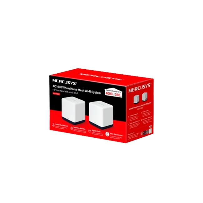 Mercusys Halo H50G(2-pack) Doble banda (2,4 GHz / 5 GHz) Wi-Fi 5 (802.11ac) Blanco 3 Interno image 5