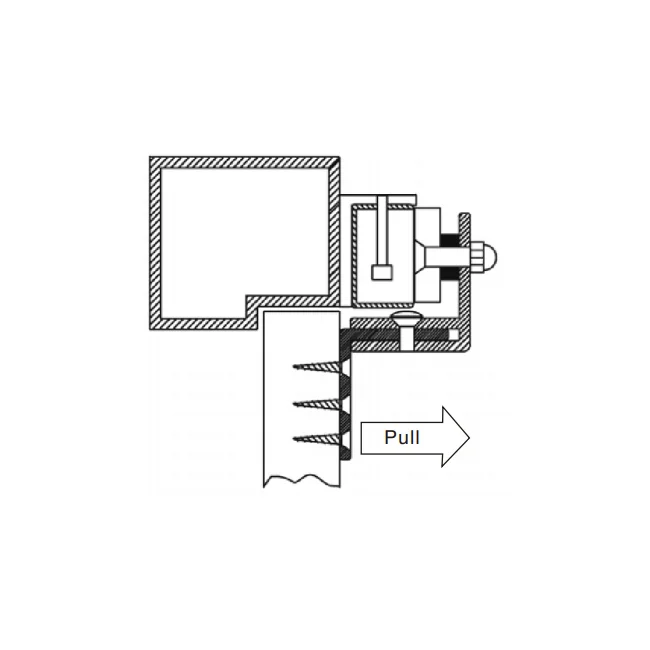 YLI YM350WS - Cerradura Magnética para Control de Acceso / Fuerza de Sujeción de 350 kg (800 lb) / Para puertas de madera, vidrio y metálicas / IP68 para uso exterior e interior image 4