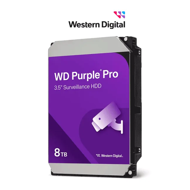 Western Digital Purple Pro Smart Video HDD 8TB 3.5" SATA