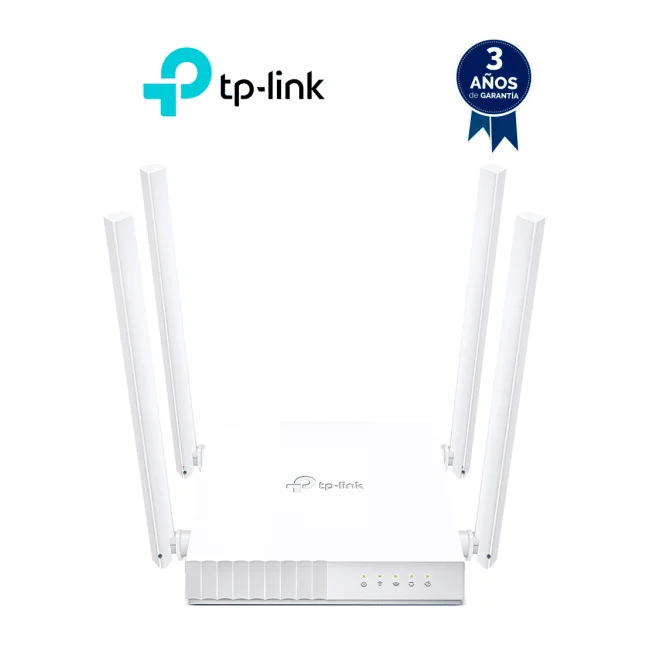 TP-Link ARCHER C24 router inalámbrico Ethernet rápido Doble banda (2,4 GHz / 5 GHz) Blanco image 2