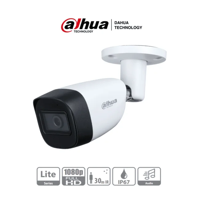 Dahua Technology Lite HAC-HFW1200CM(-A) Bala (forma) Cámara de seguridad CCTV Interior y exterior 1920 x 1080 Pixeles Pared image 2