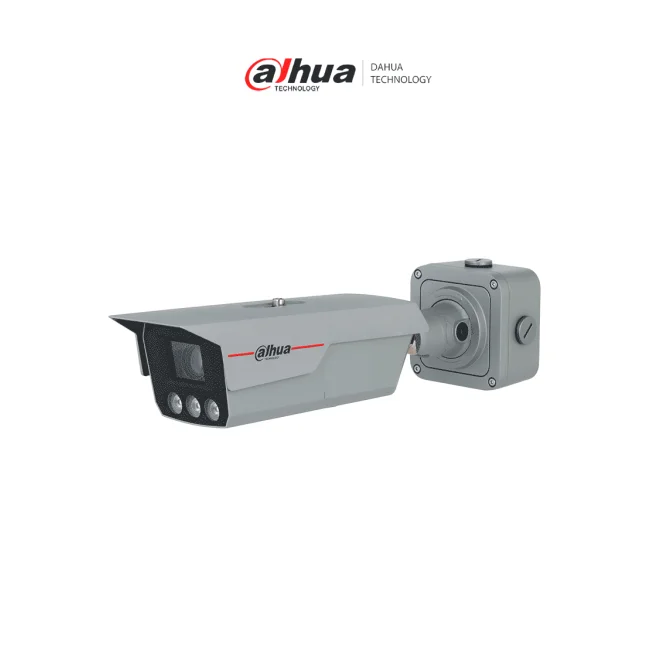 DAHUA ITC-ITC431-RW4F - Cámara IP LPR 4 MP/ Monitoreo inteligente del tráfico/detección de vehículos (tipo, color, marca)/Detección de flujo de tráfico/ Iluminación 23-30 m/ Lente motorizado 8 mm–32 mm/ Captura hasta 180km/Luz dual/IP68/PoE/IK10/