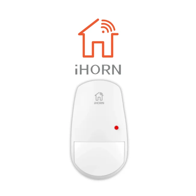 IHORN LH990F - Sensor de movimiento inalambrico / 433  Mhz / Compatible con panel ND1 y N8003