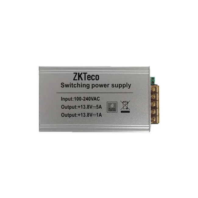 ZKTECO TPM005B - Fuente de Poder para Gabinete ZKTECO GABMET ZKT065003  / 110V de Entrada / 12V de Salida / Compatible con Paneles InBio image 2