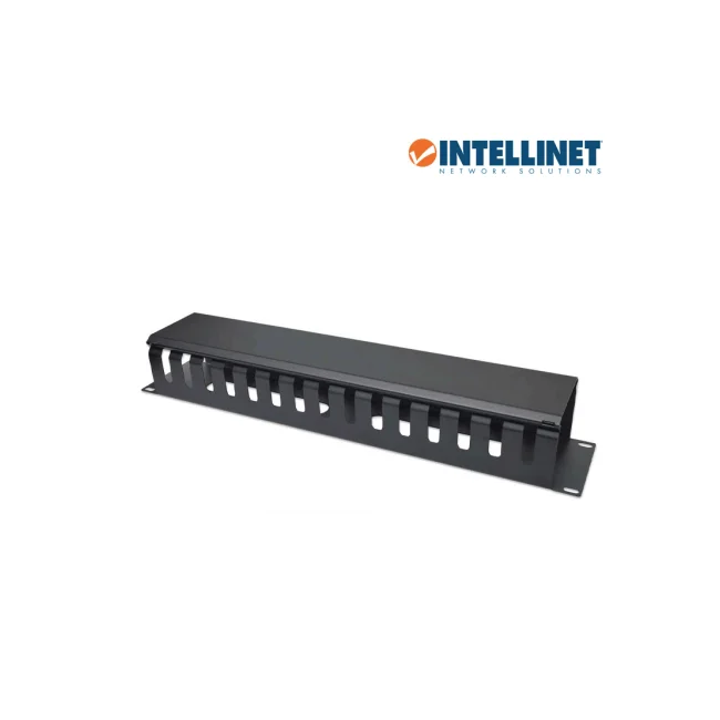 Intellinet Organizador Horizontal de Cables, 19"