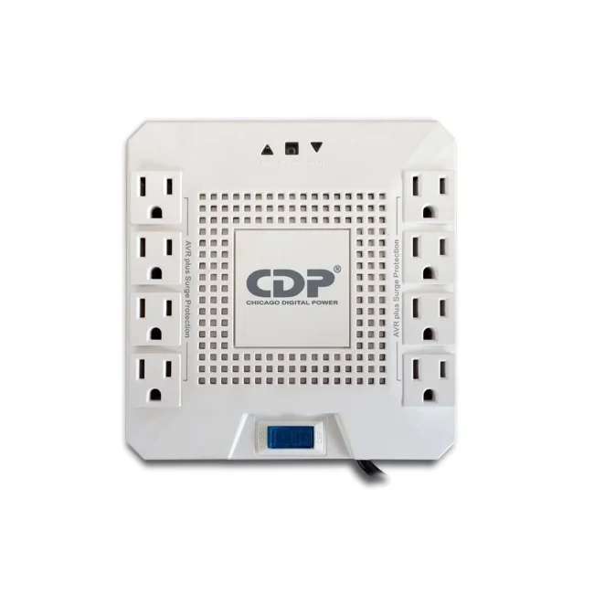 CDP R-AVR1808 regulador de voltaje 8 salidas AC 120 V Blanco image 7