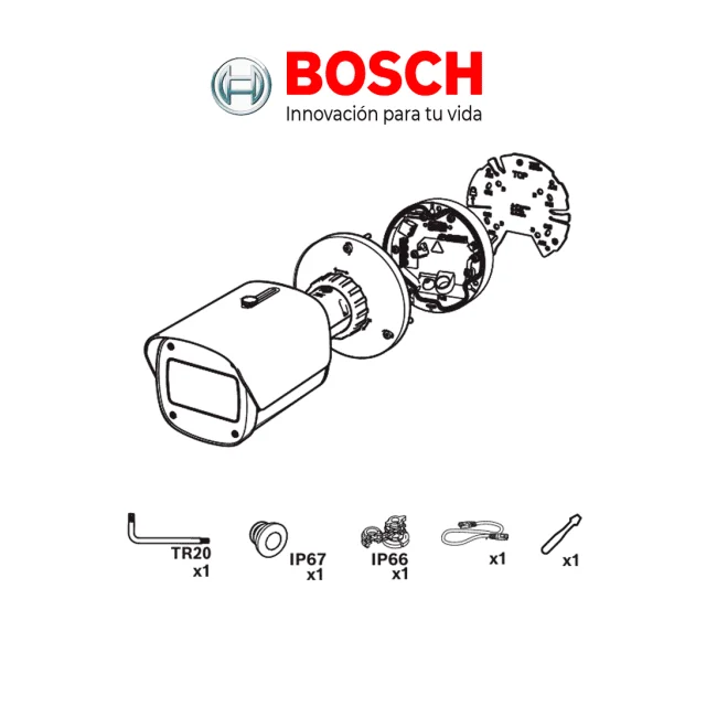BOSCH F_FCS8000VFDI - AVIOTEC 8000i IR / Bullet 4MP / IP67 / Analíticos para detección de incendio image 2