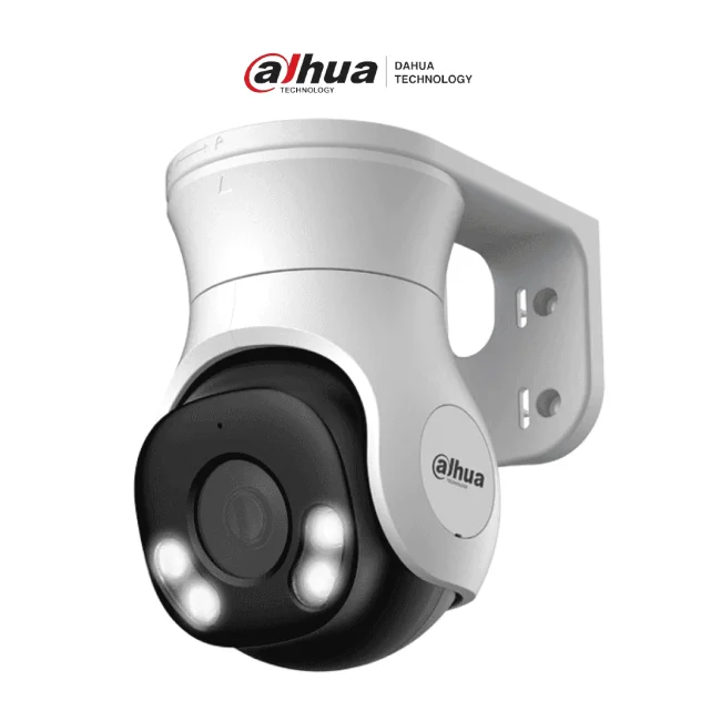 DAHUA DH-HAC-PT1509AN-A-LED-0280B-S2 - Cámara PT de 5 Megapíxeles Full Color / HDCVI X PLUS/ Lente de 2.8 mm/ Visión Nocturna de 40 m con LEDs/ Micrófono Integrado/  Ángulo de Visión de Hasta106°/ IP66 y Super Adapt.