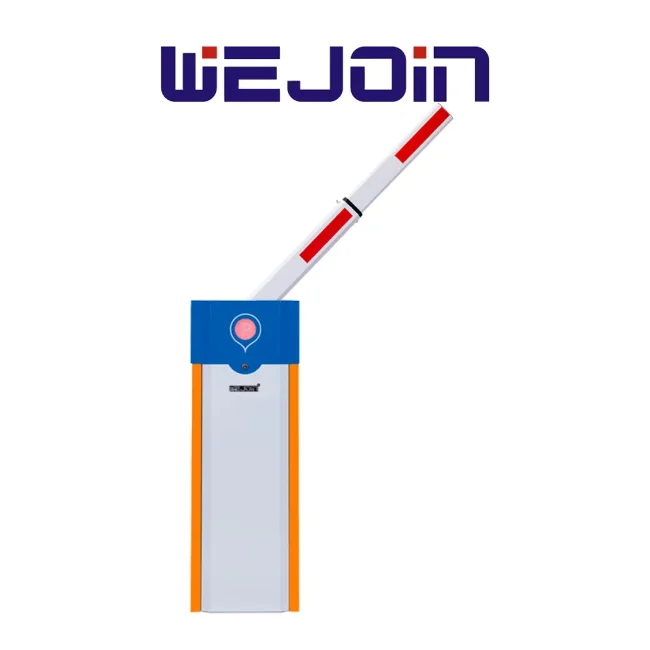 WEJOIN WJCB101VFIL56TC - Barrera Vehicular Izquierda con Brazo Telescópico de 4m - 6m, Motor de 24VCC, Velocidad 5 Segundos, Dirección Ajustable, 6,000,000 Ciclos Uso Continuo