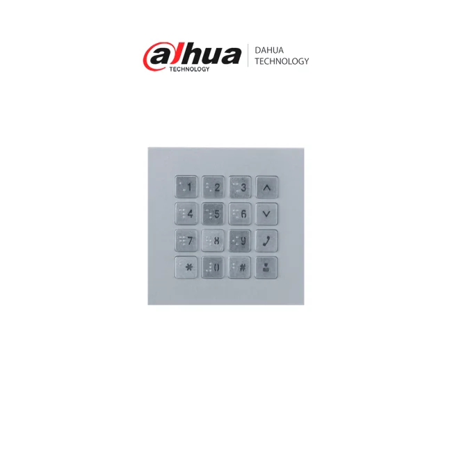 DAHUA VTO4202FMK- MODULO CON TECLADO NUMERICO ANTIVANDALICO/ CONEXION RS485/ COMPATIBLE CON VTO4202FP