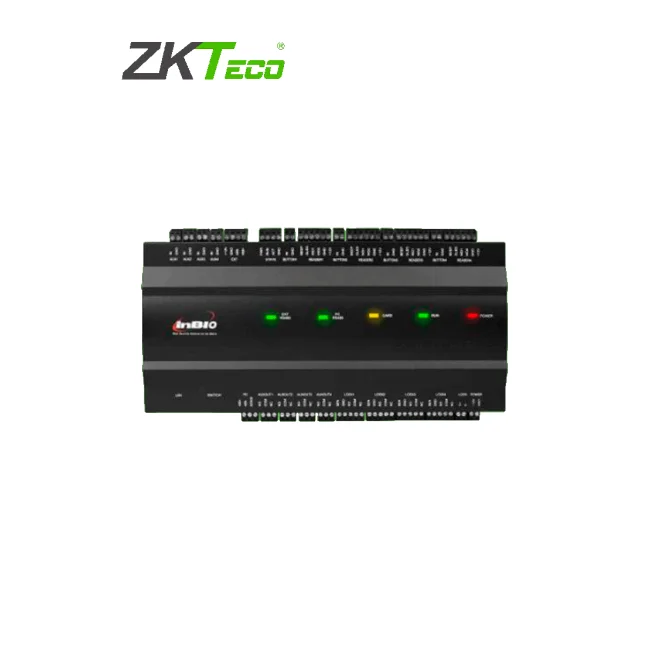 ZKTECO INBIO460B - Panel de Control de Acceso Profesional / 4 Puertas / con Gabinete y Fuente incluidos / 3 000 Huellas / PULL / Admite Biometría / Entradas y Salidas Auxiliares para Conexión  de Semáforos o Sirenas image 4