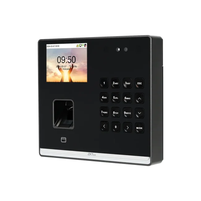 ZKTECO Senseface M2F Pro LR-  Control de Asistencia con Acceso Basico para 500 rostros / 1,000 huellas / 1,000 tarjetas 125 KHz / 150,000 Eventos / Bateria de Respaldo de 4 horas / Compatible con ZKBio Zlink image 2
