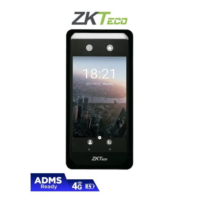 ZKTECO Horus-E1 - Control de Asistencia Visible Light portátil  con Autenticación Facial (6000 Rostros), Registro de 100,000 Eventos, Batería de Respaldo, Conectividad Wifi y Chip 4G
