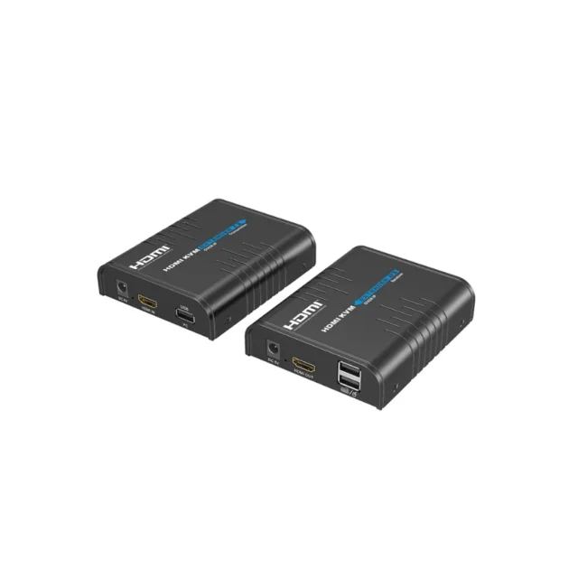 SAXXON LKV373KVM-5.0- Kit Extensor HDMI/KVM para Hasta 120 metros/ Resolución 1080p@60Hz/ Soporta Cableado con CAT 5e y 6/ 30 HZ/ 2 Puertos USB para Conectar Teclado y/o Mouse/ 5 VCD/ Plug and Play/ Punto a Punto o Punto Multipunto con Switch/ image 3