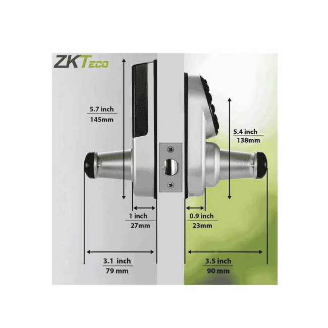 ZKTECO ML200 -  Cerradura inteligente con teclado/ Bluetooth / 100 Usuarios / Compatible con app Zsmart image 8