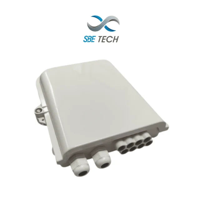 SBE TECH SBE-CDEXTFTTX2X8NL - Caja de distribución para FTTX para exterior 2 x 8 IP65