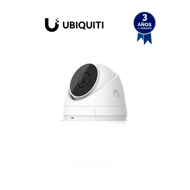 UBIQUITI UVC-G5-TURRET-ULTRA - Camara IP PoE Tipo Domo 2K/ IR de Hasta 30m/ Deteccion de Eventos IA/ Microfono Integrado/ A Prueba de Agua/ Angulo de Vision Ultra Amplio