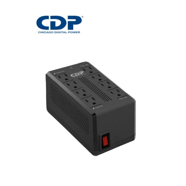 CDP RAVR1408 regulador de voltaje 8 salidas AC 85 V Negro image 4