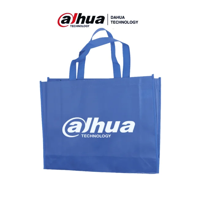 TVC MATPRO017 - Bolsa Azul Reutilizable/ Con Logotipo de Marca Dahua / Promocional