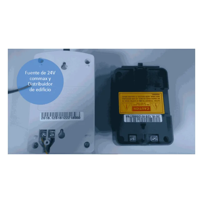 COMMAX CMD101BU - Distribuidor de Piso para sistema de apartamentos con videoporteros compatible con frente cmx104052, permite comunicación con estación de guardia y monitores CMV43A, alimentación con RF2A/  complejo image 6