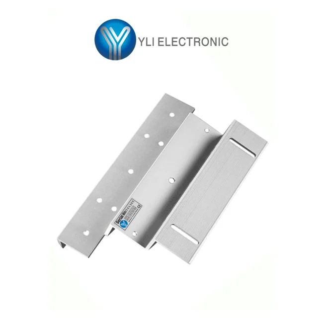 YLI MBK280NZL - Soporte de fijación ZL de aluminio para puerta con apertura interior / Compatible con cerradura magnética y YM280NLED