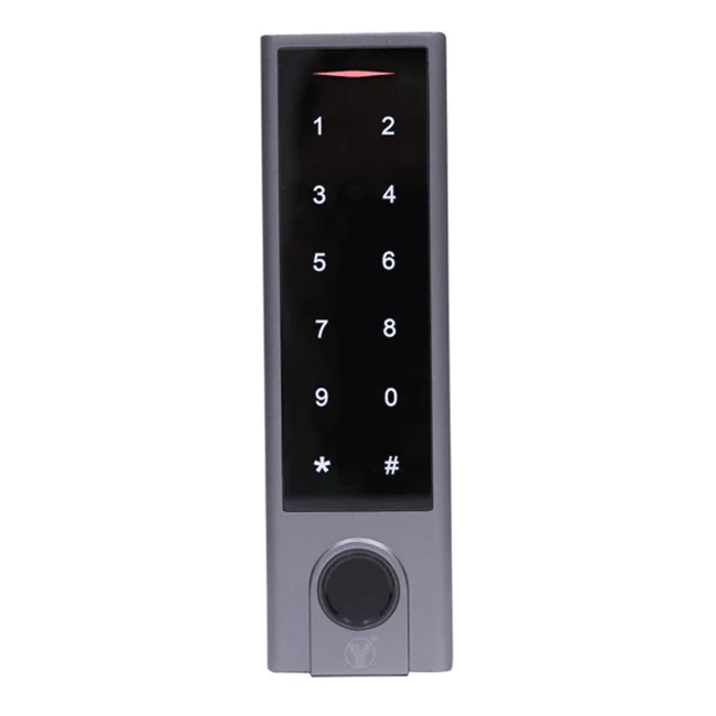 YLI YK1068A - Control de Acceso con Teclado Touch / Huella / Tarjetas ID 125 Khz / Exterior / Entrada Wiegand para Lector Esclavo image 4