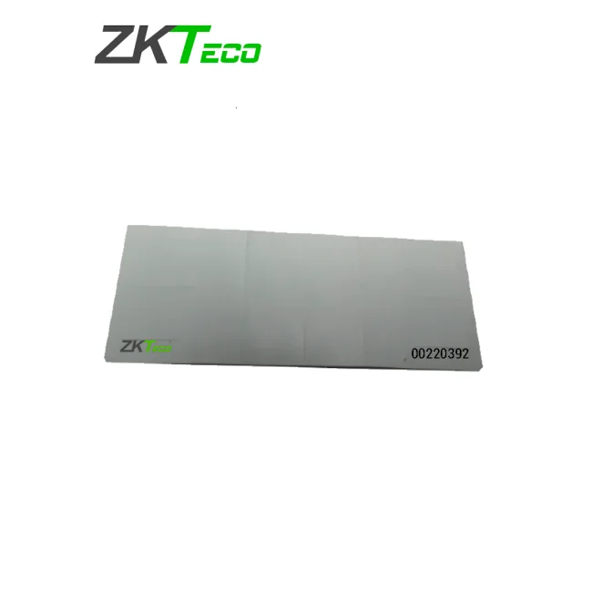 ZKTECO UHFT4 - TAG Adherible para Vehículos Tecnología UHF / Blanco / Folio Impreso / Rango de Frecuencia 902 A 928 Mhz / Compatible con Lectoras U1000F, UHF5F y UHF10F