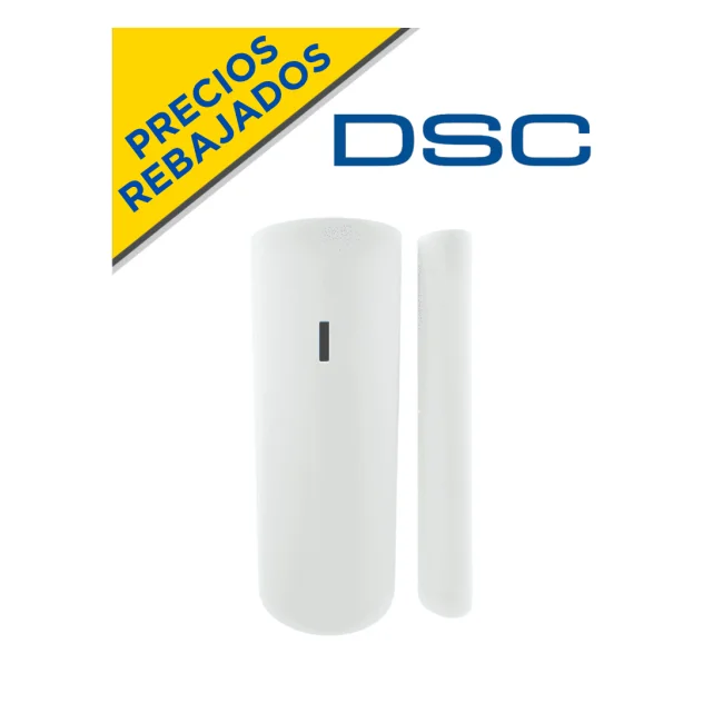 DSC PGP9945E - Contacto Magnético Inalámbrico de Puerta/Ventana Power G PLUS c/entrada Auxiliar Rango Extendido compatible con NEO, PRO Qolsys