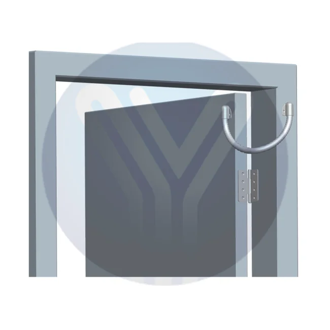 YLI DLK401 - Pasacable para Puertas / Protección de cableado en instalaciones de Cerraduras Magnéticas, Eléctricas y Control de Acceso en General image 2
