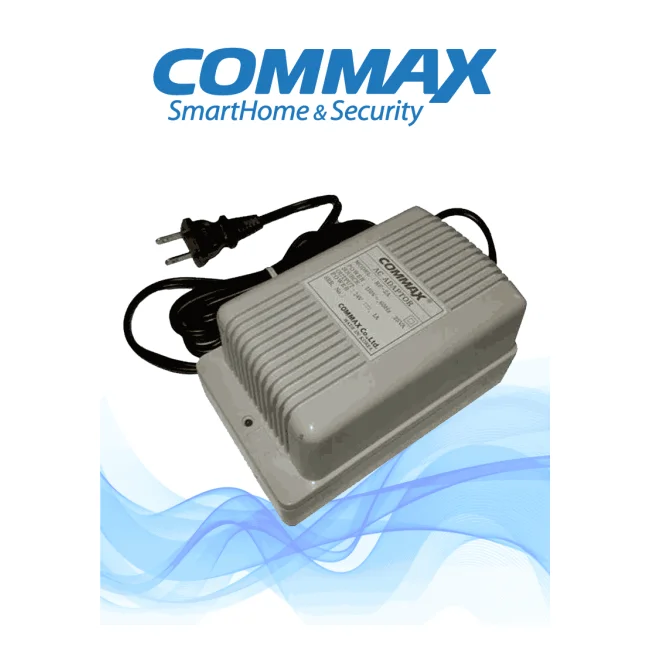 COMMAX RF2A - Fuente de alimentación 24V DC 1A distribuidores de piso y edificio de la línea departamental de videoporteros Modum y de audio