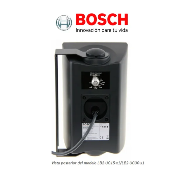 BOSCH M_KITU604UC15B - Kit de Audio / Amplificador Mixer 60W / 4 Bocinas 15W Negras image 3