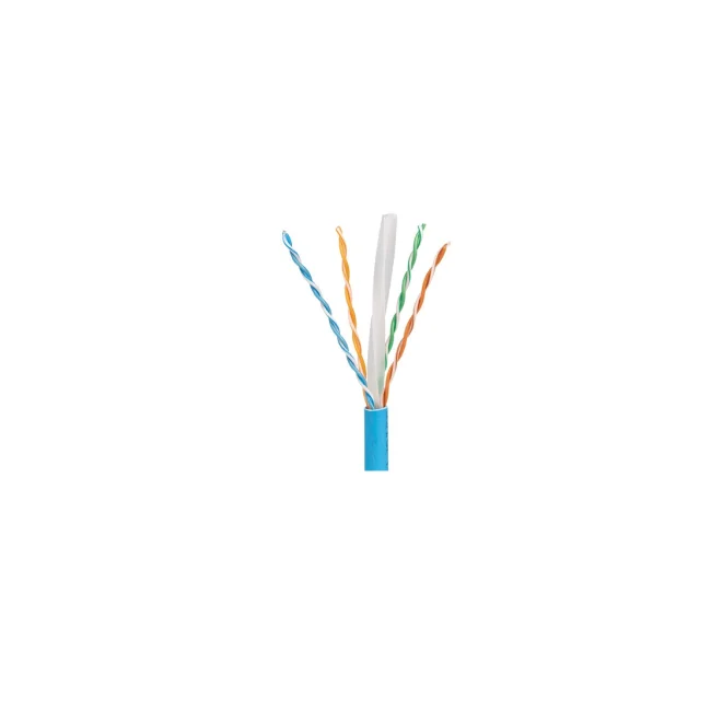 PANDUIT PUC6004BU Bobina de Cable 100% cobre / Categoría 6 / UTP / 4 Pares / 23 AWG / 1,000 pies (305 metros) / Azul