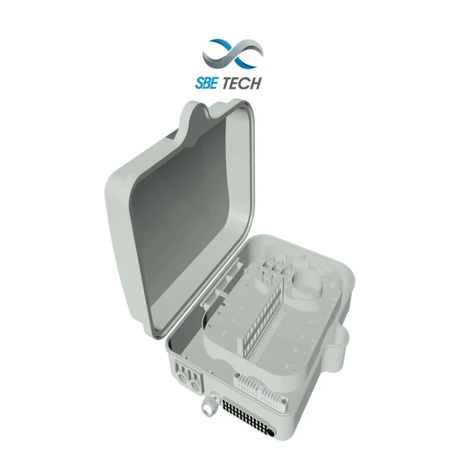 SBE TECH SBE-CDEXTFTTX2X24NL - Caja de Distribución para FTTx para exterior Nueva Línea de 2x24, IP 65
