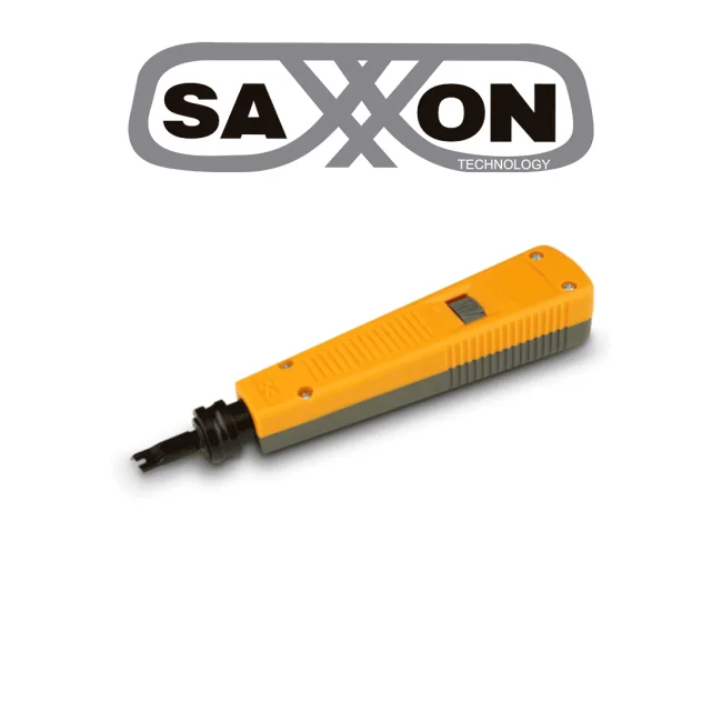 SAXXON G110 - Herramienta de impacto / Navaja multiposicion / Para ponchar o cortar cable