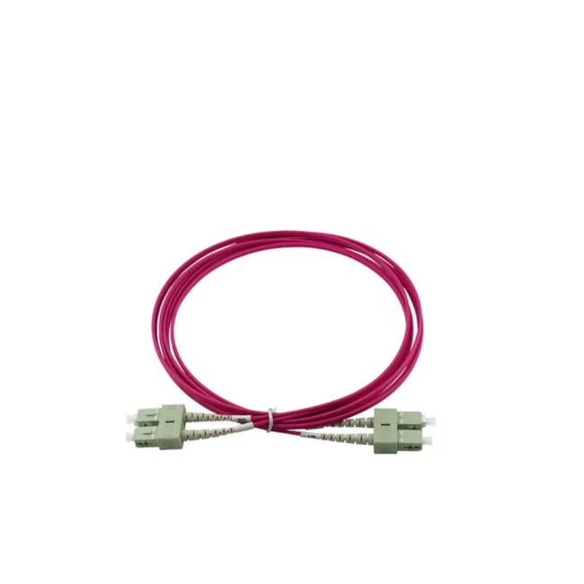 SBE TECH SBE-JUMSCSC1M50 Jumper SC-SC MULTIMODO 50/125 OM4 duplex 2 mm, 1 metro, UPC