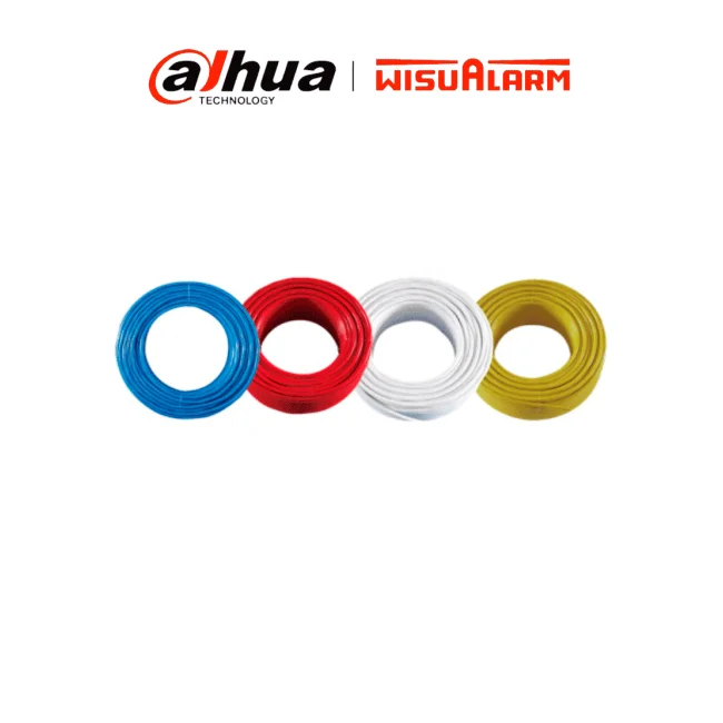 DAHUA WISUALARM DHI-HY-TSC-40DA-68-200 - Cable de detección de calor lineal (convencional), Color Azul, Acero, Temperatura de alarma de 68°C, 200 metros