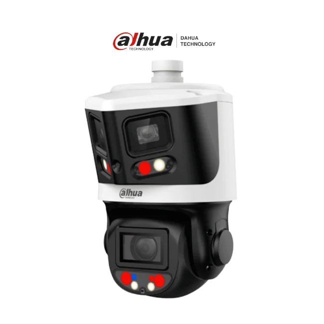 DAHUA DH-SDT3E410-8P-MB-A-PV1 - Cámara PTZ IP X-Spans 8MP+4MP, TiOC: 10X Zoom, IR hasta 70m, Autotracking, Protección perimetral,Multivisión, Disuasión activa, Luz dual inteligente, SMD 4.0/ IP66.