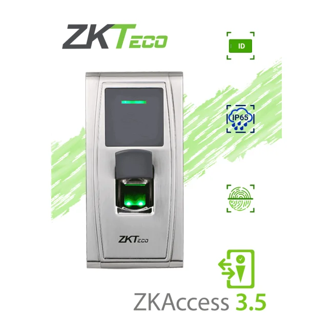 ZKTECO MA300AC35 - Control de Acceso y Asistencia / 1,500 Huellas / 10,000 Tarjetas  ID / 100,000 Registros / TCPIP /  IP65