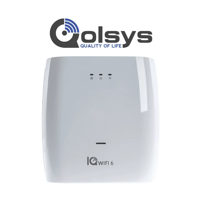 QOLSYS IQ WIFI 6 - Router WiFi compatible con paneles Qolsys IQ4 y Hub, Dual 2.4 GHZ  / 5 GHZ