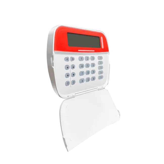DSC HS2LCD RED - Teclado Cableado LCD Alfanumérico ROJO  admite 128 zonas compatible con NEO image 3