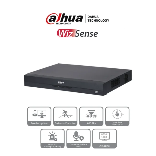Dahua Technology XVR5216AN-I3 videograbadora digital Negro