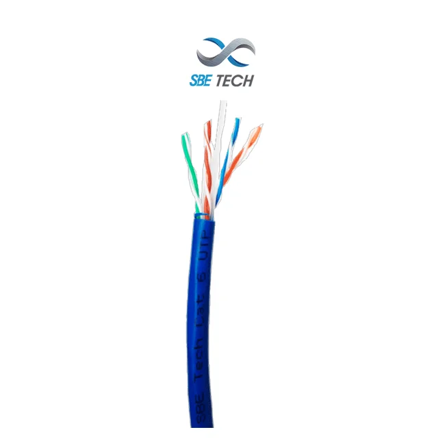 SBE Tech SBE-UTPC6UCERT-BL-NP cable de red Azul, Gris 305 m Cat6 U/UTP (UTP) image 2