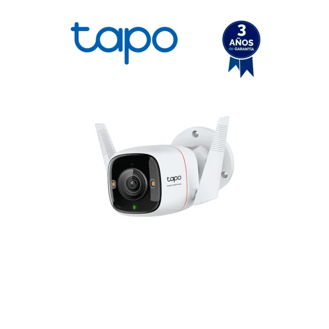 TP-Link Tapo C325WB Bala (forma) Cámara de seguridad IP Interior y exterior 2688 x 1520 Pixeles Pared
