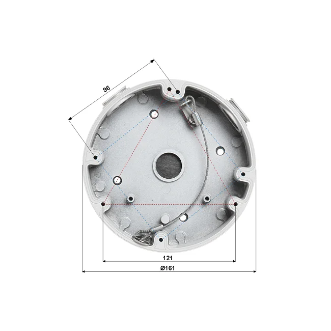 DAHUA PFA138 - Caja de Conexiones compatible con Series HDBW1/ Incluidos HDBW3231/3802E-Z/ HDBW5231/5431/5631/5831E-Z5E, HDB5331E, HDBW5331E, HDBW8242E-Z4FD, HDBW8242E-Z4FR/5231/5431/5631/5831E-ZE image 2