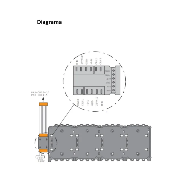 BOSCH F_PRD0004A - Rail de central largo compatible FPA5000 image 2