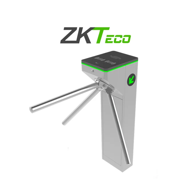 ZKTeco MTS1000 torniquete para control de acceso Acero inoxidable Torniquete óptico de brazo articulado image 2