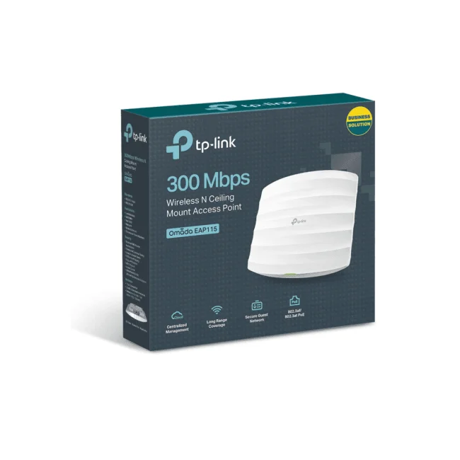 TP-Link EAP115 punto de acceso inalámbrico 300 Mbit/s Blanco Energía sobre Ethernet (PoE) image 13