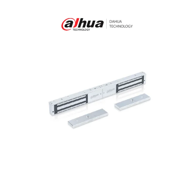 DAHUA DHI-ASF280B - Contrachapa Magnética Doble inteligente/ Soporta 280 kg/ 12 VDC o 24 VDC/ Compatible con puertas de madera, metal y emergencia, así como con videoporteros y controles de acceso para mayor seguridad.