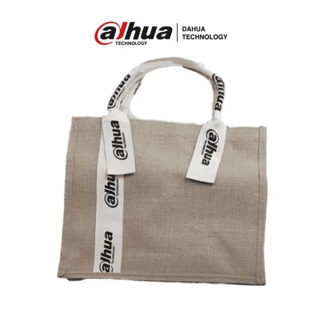 DAHUA MATPRO039 - Bolsa Usos Multriples/ Tipo Yute/ con Logo Dahua/ Promocional